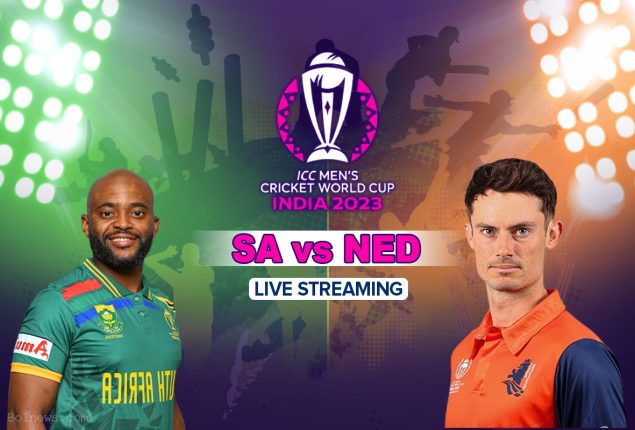 South Africa vs. Netherlands in the 2023 ICC Cricket World Cup